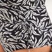 Maillot de bain une pi&egrave;ce cache coeur noir femme grande taille