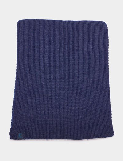 Écharpe Creeks bleu marine mixte