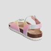 Sandales à paillettes multicolore fille