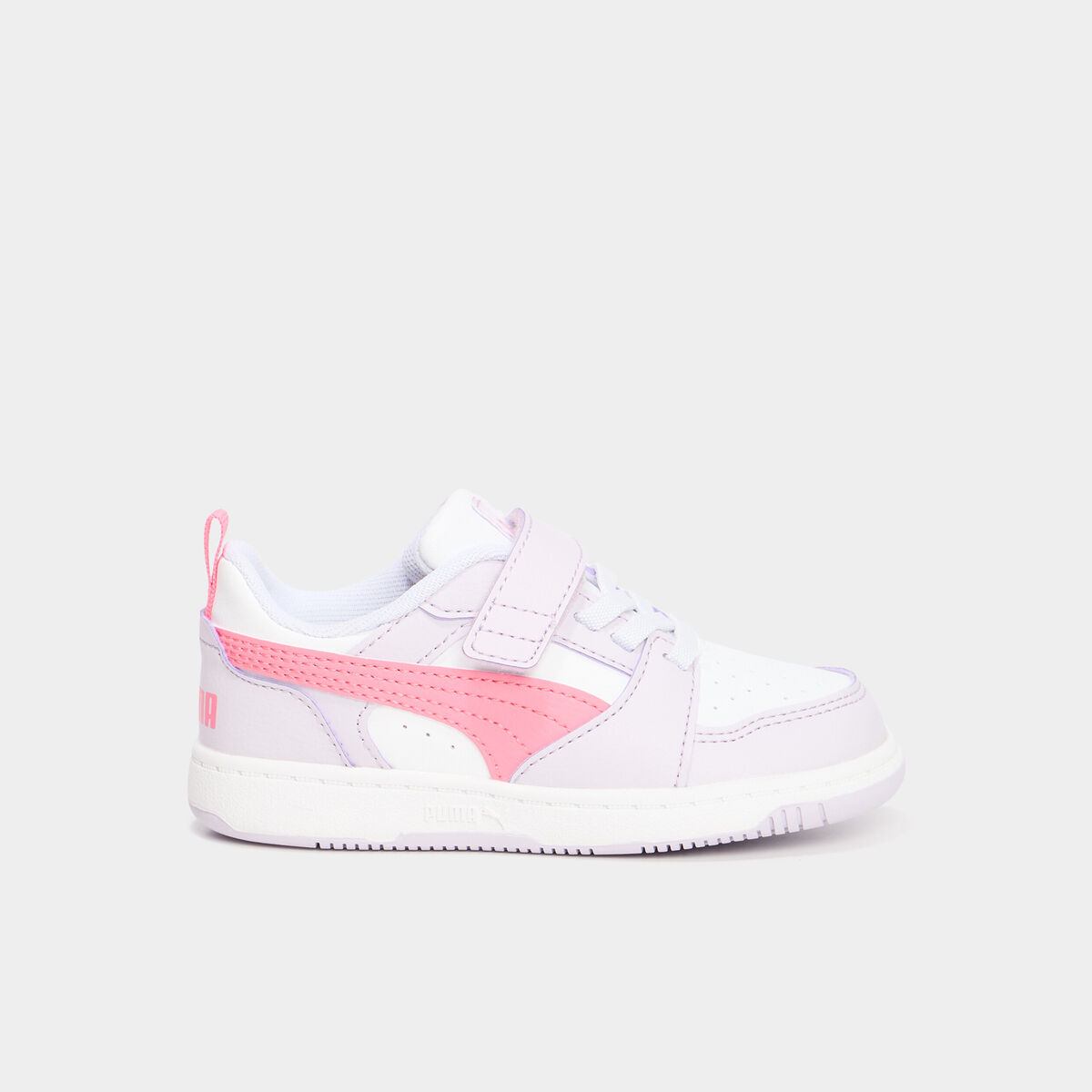 Sneakers &agrave; lacets Puma Rebound V6 rose fushia fille