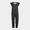 Ensemble pyjama 2 pièces noir femme