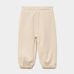 Pantalon de jogging patchs genoux coton sable b&eacute;b&eacute; gar&ccedil;on