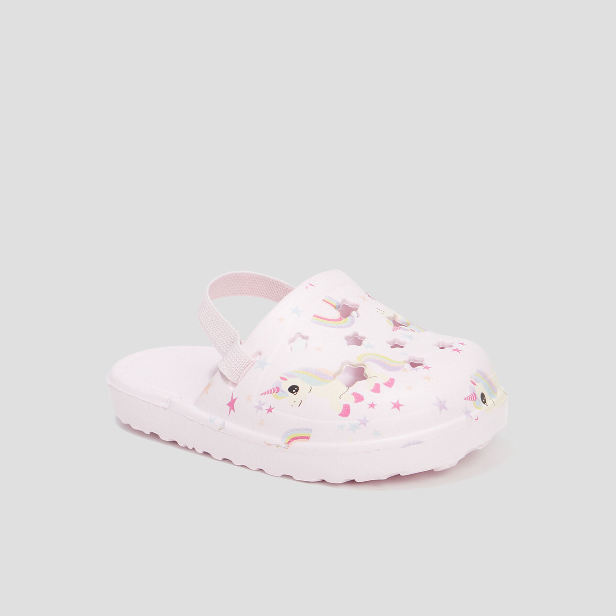 Sabots de plage à brides élastiquées multicolore bébé fille WAMEA BEACH