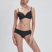 Shorty microfibre sans coutures gris femme
