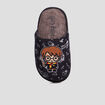Chaussons mules Harry Potter noir garçon