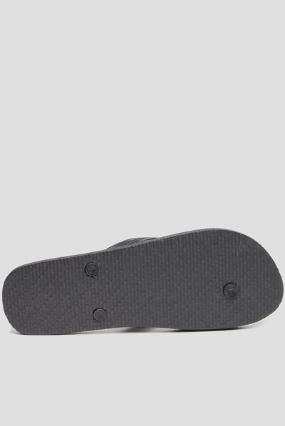 Tongs plage Wamea Beach noir homme