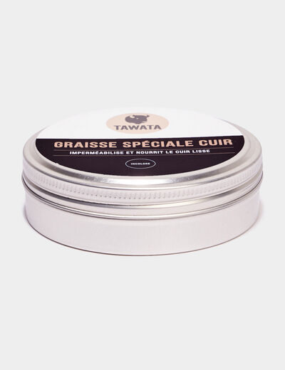 Bo&icirc;te graisse sp&eacute;ciale cuir lisse multicolore mixte