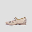Ballerines pied large cuir Confortissimo sable femme