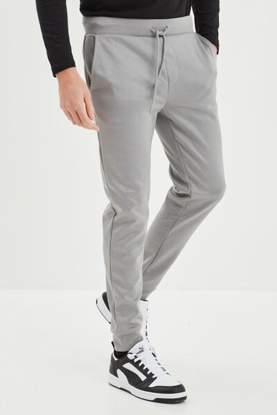 Pantalon de jogging slim Liberto blanc homme