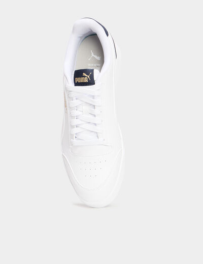 Tennis Puma Shuffle blanc homme