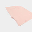 Cagoule effet c&ocirc;tel&eacute; rose clair fille