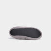 Chaussons ballerines effet polaire gris femme