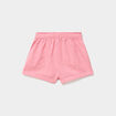 Short taille &eacute;lastiqu&eacute;e coton rose b&eacute;b&eacute; fille