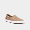 Tennis basses en toile sable homme
