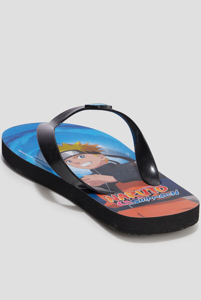 Tongs Naruto multicolore garçon
