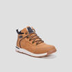 Baskets montantes doublées Creeks beige garçon