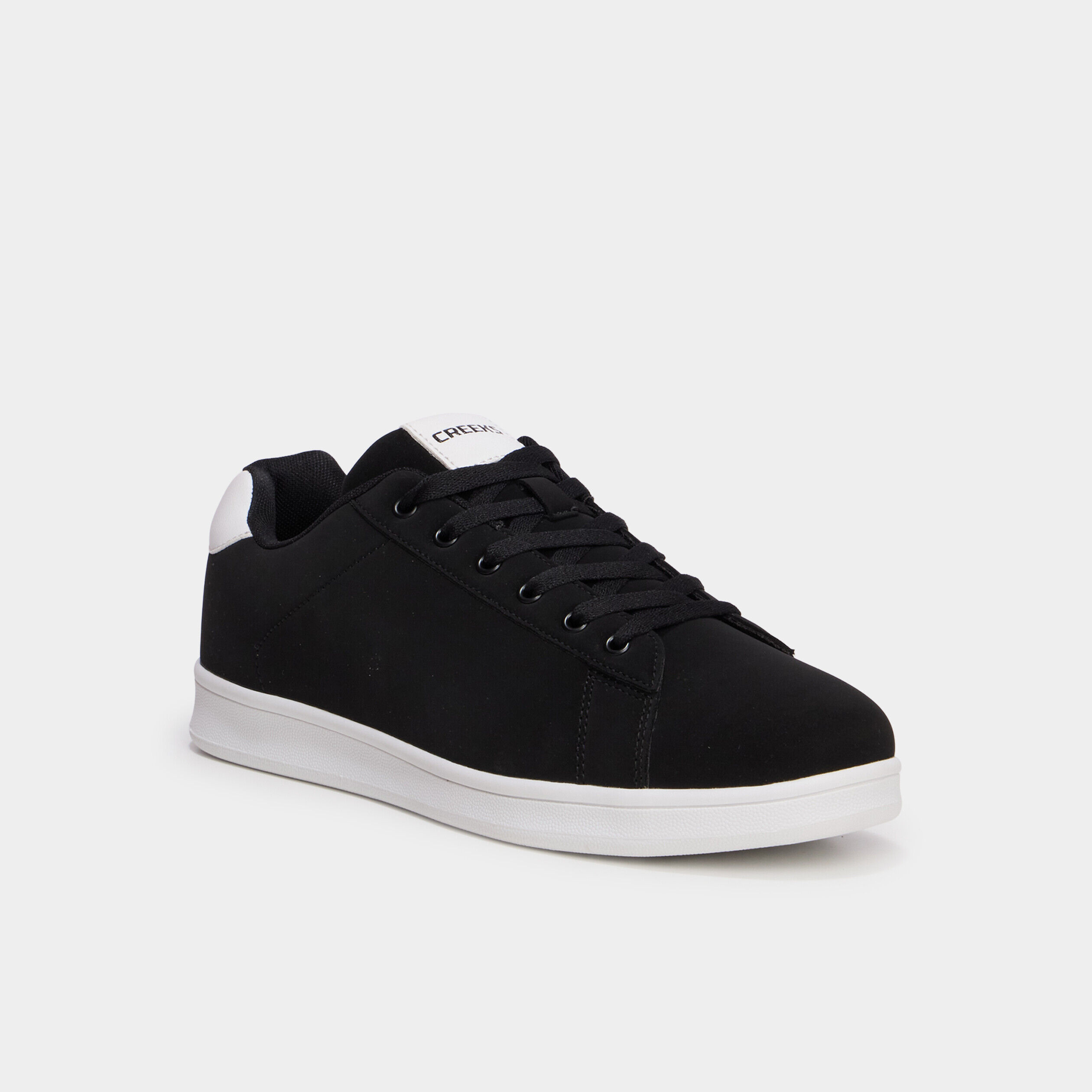 Baskets à lacets noir homme CREEKS