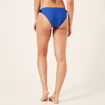 Bas de maillot de bain détails noeuds bleu electrique femme
