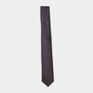 Cravate avec effet satin noir homme