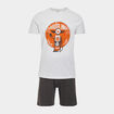 Ensemble pyjama short 2 pièces sable homme