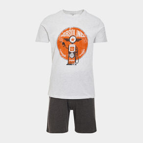 ensemble pyjama short 2 pieces sable homme Ensemble pyjama short 2 pièces sable homme