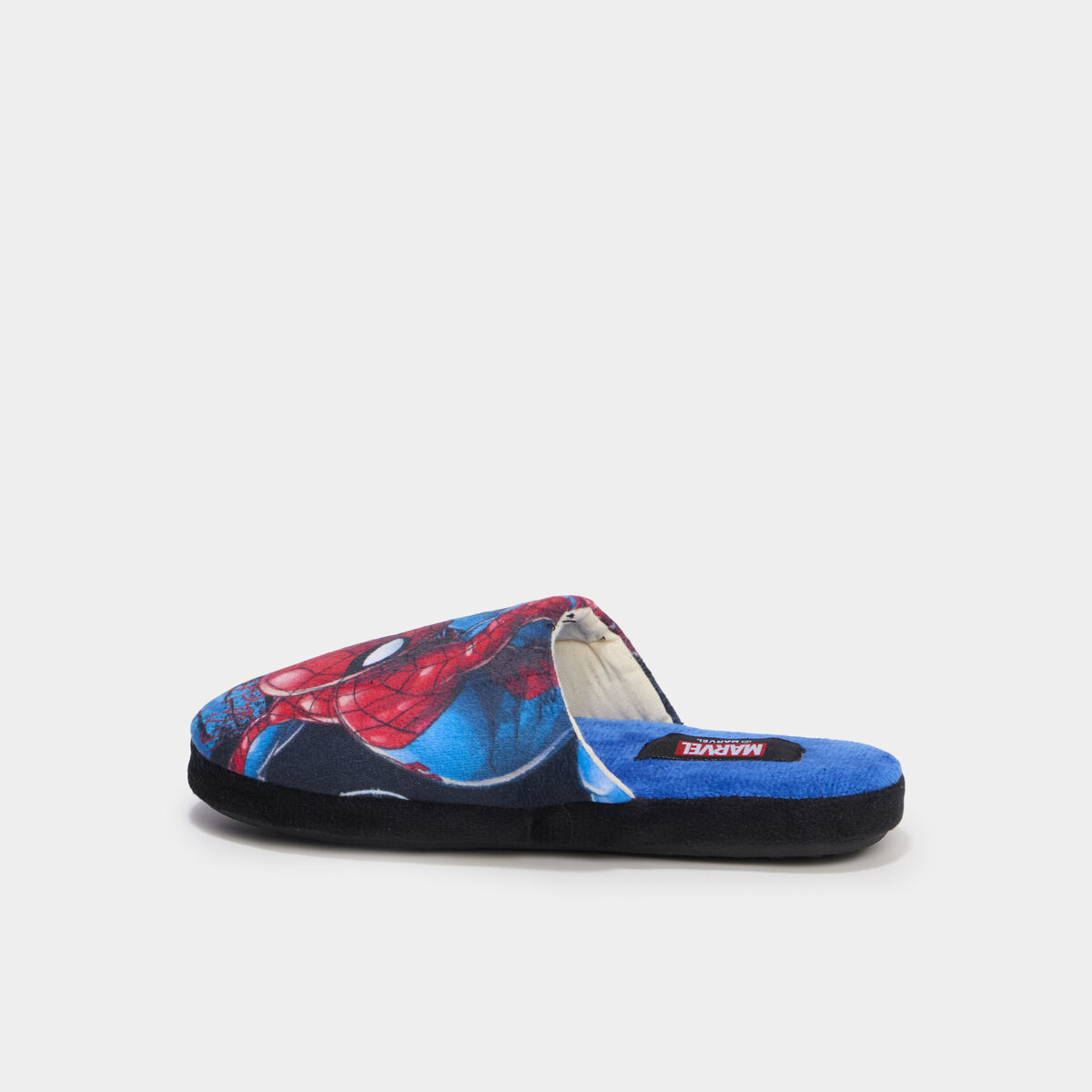 Chaussons mules Spider-Man bleu gar&ccedil;on