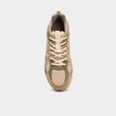 Baskets running &agrave; lacets sable homme