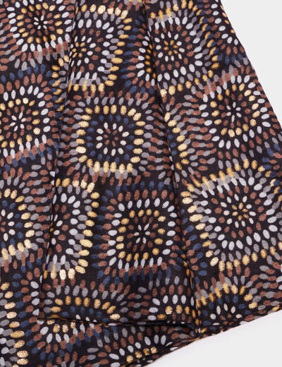 Foulard multicolore femme