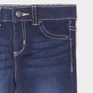 Jeans slim 4 poches taille ajustable denim brut bébé garçon