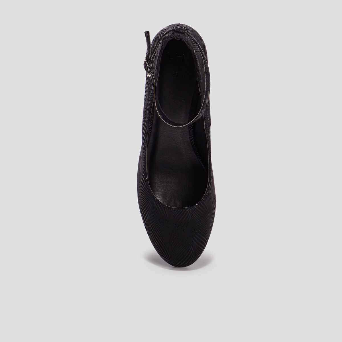 Escarpins &agrave; talons noir femme