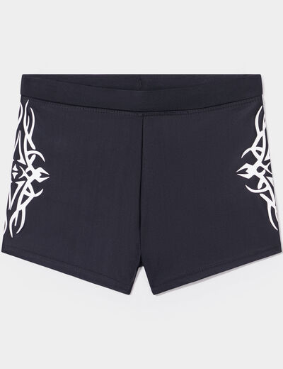 Boxer de bain noir garçon