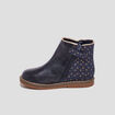 Bottines Lulu Castagnette bleu marine fille