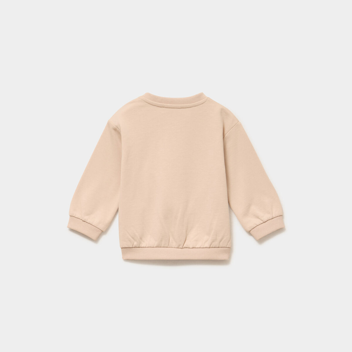 Ensemble sweat et legging marron clair b&eacute;b&eacute; fille
