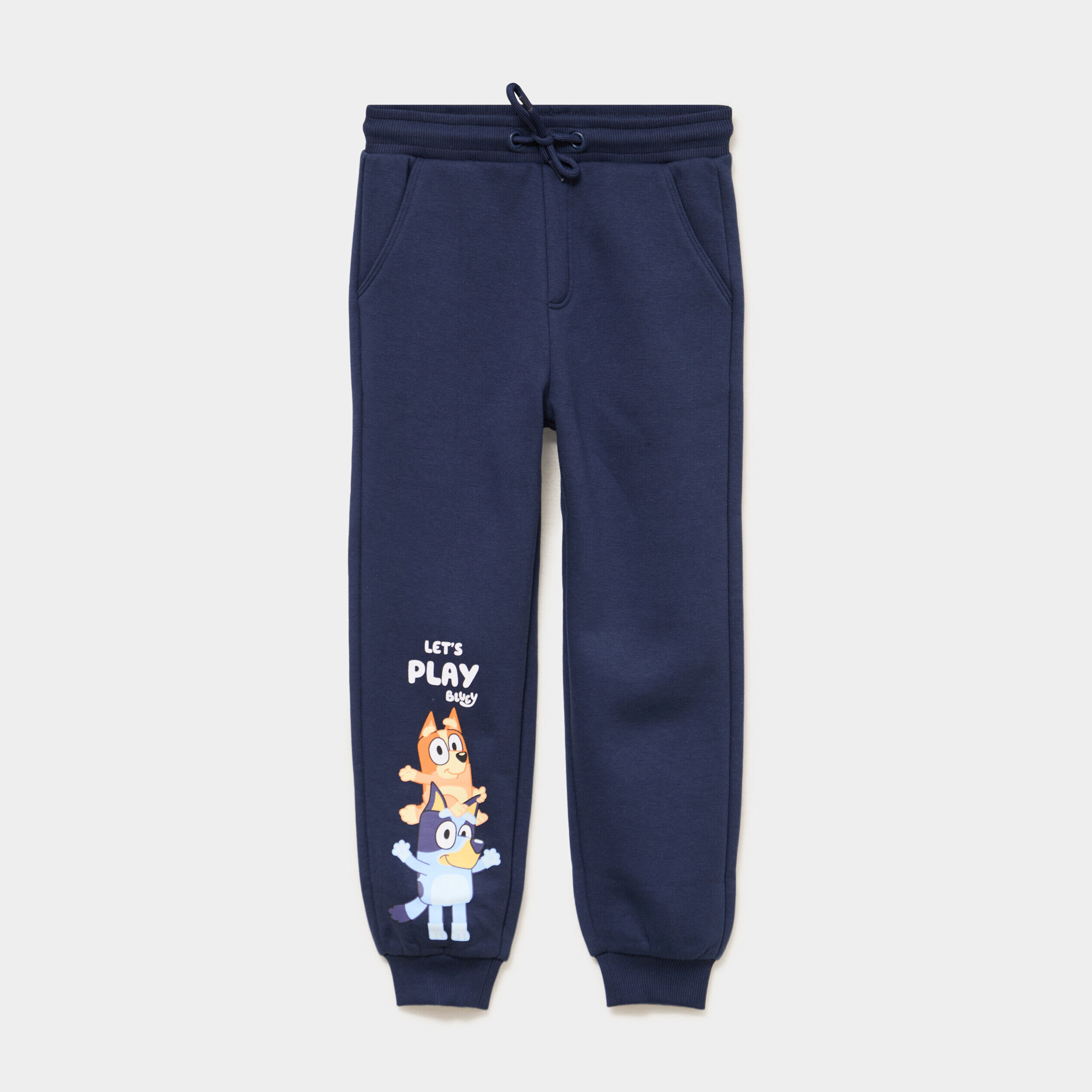 Pantalon de jogging droit Bluey bleu marine garçon