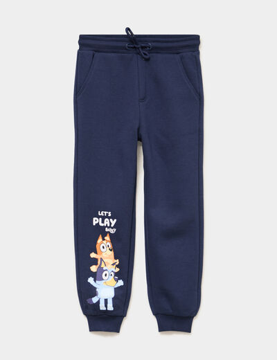 Pantalon de jogging droit Bluey bleu marine gar&ccedil;on