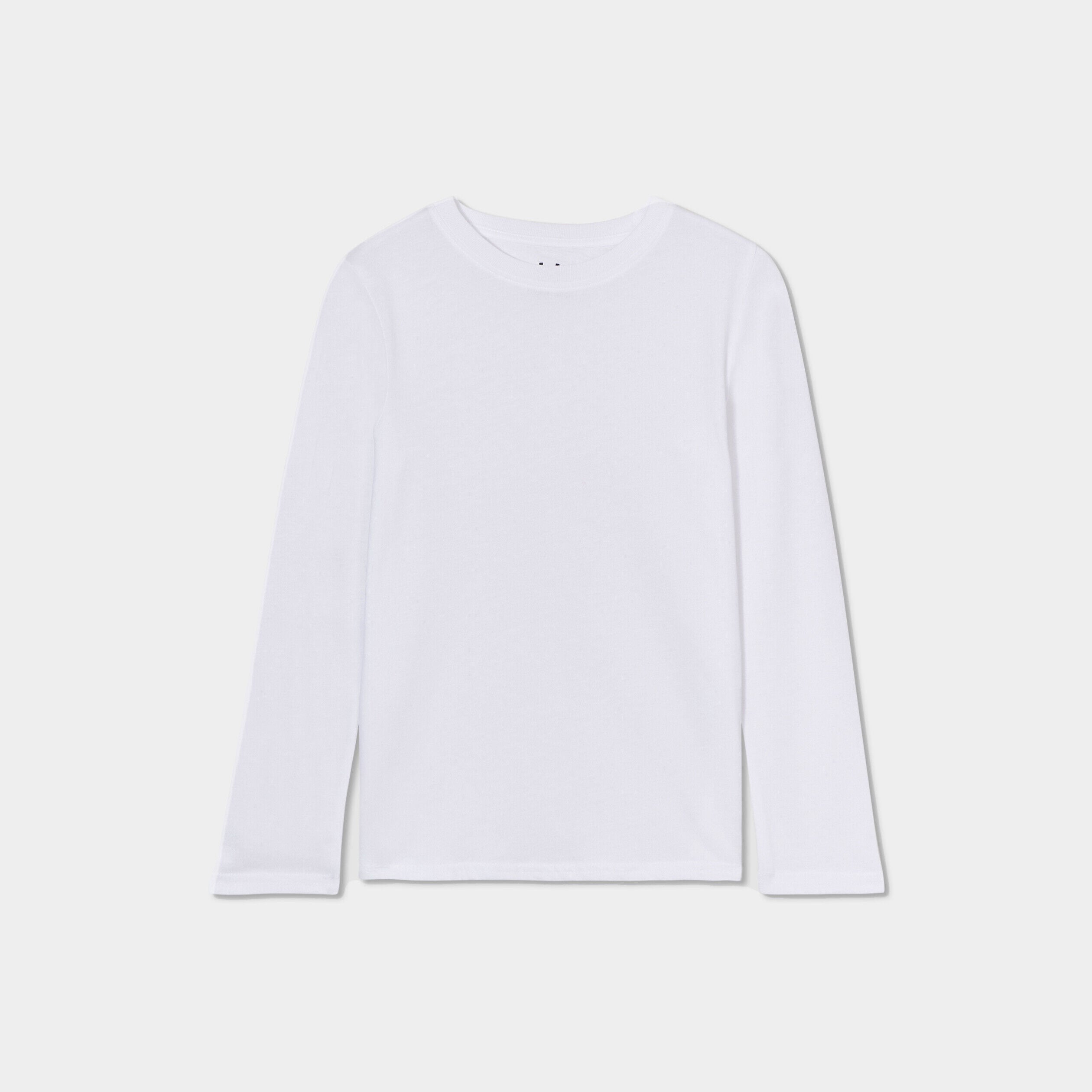 T-shirt manches longues blanc garçon LH