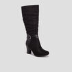 Bottes à talons noir femme