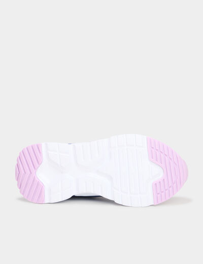 Baskets running semelle mémoire de forme multicolore fille