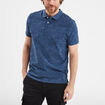 Polo manches courtes Creeks bleu marine homme
