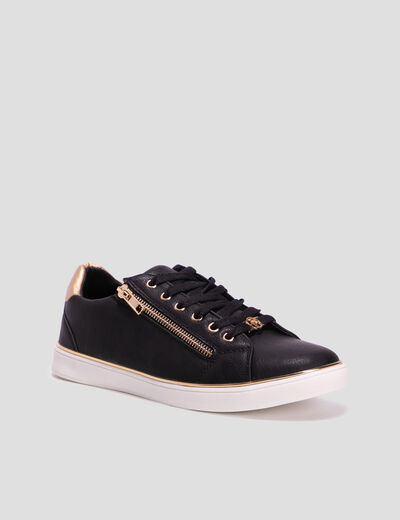 Baskets tennis Mosquitos noir femme