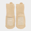 Chaussettes d'int&eacute;rieur marron clair b&eacute;b&eacute; gar&ccedil;on