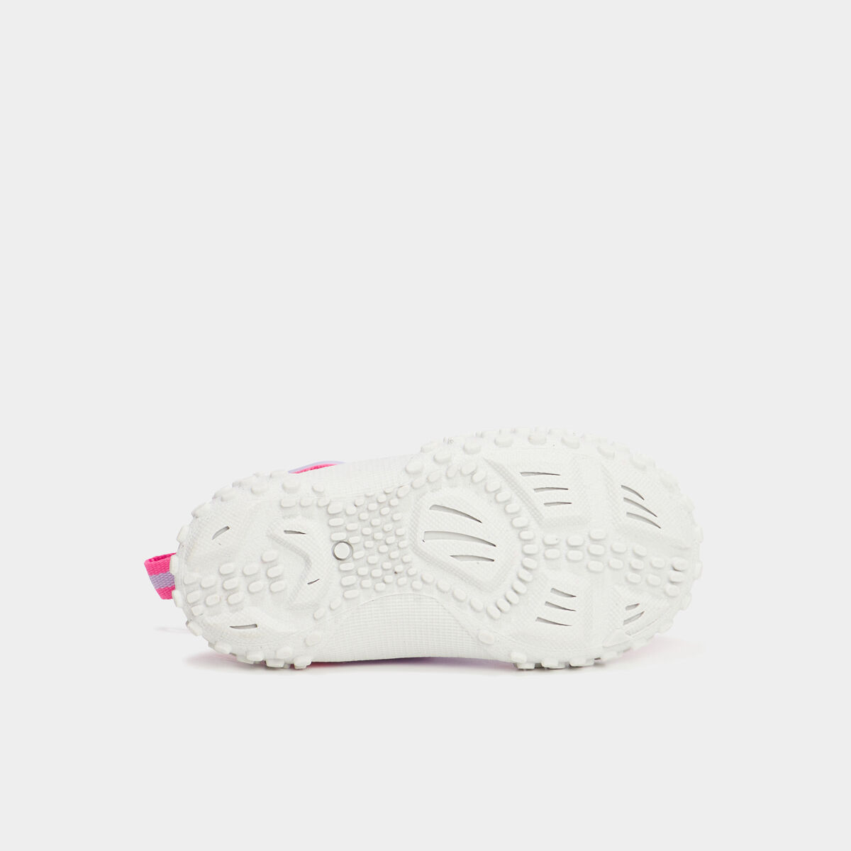 Chaussures de plage à scratchs rose bébé fille