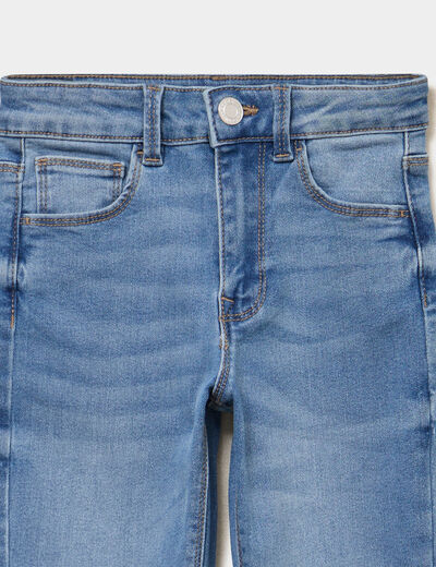 Jean skinny 5 poches denim double stone fille