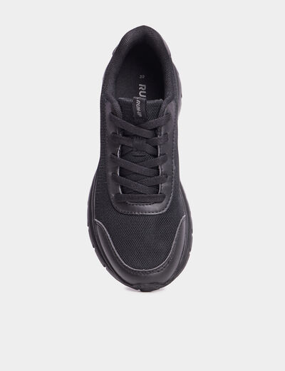 Baskets running Run-Up noir femme