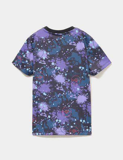 T-shirt manches courtes Pok&eacute;mon multicolore gar&ccedil;on
