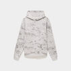 Sweat hoodie &agrave; capuche molleton gris homme