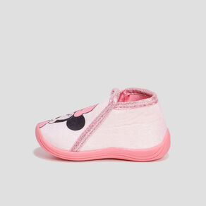 chaussons bottillons minnie rose bebef Chaussons bottillons Minnie rose bébé fille