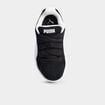 Baskets basses &agrave; lacets en cuir Puma noir gar&ccedil;on
