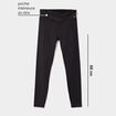 Legging de sport taille haute noir femme
