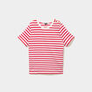 T-shirt manches courtes avec boutons ecru femme grande taille
